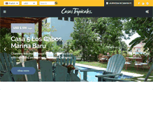 Tablet Screenshot of casastropicales.com